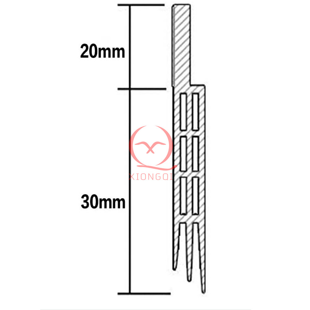 Bottom Self Adhesive Silicone Rubber Seal Strip03